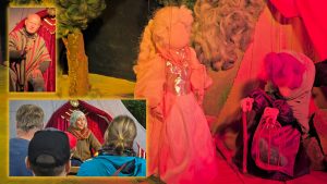 Märchen Alte im Wald mit ErzählerIn