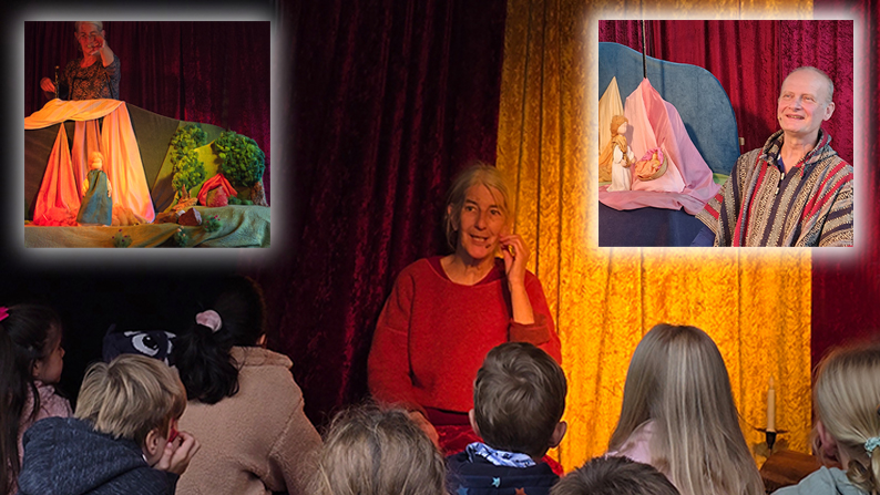 Erzählbühne und Puppenbühne