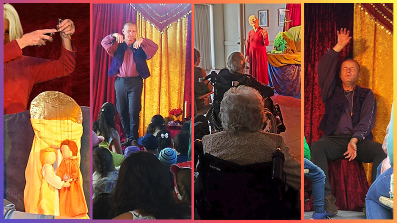 Erzählbühne und Puppenbühne - Augenblicke für Kinder, Erwachsene und Senioren