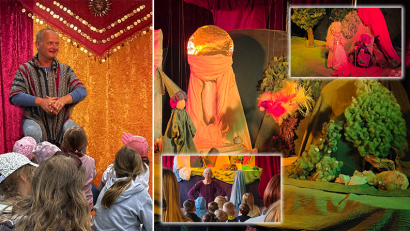 Mini-Märchenfest Erzählbühne und Puppenbühne