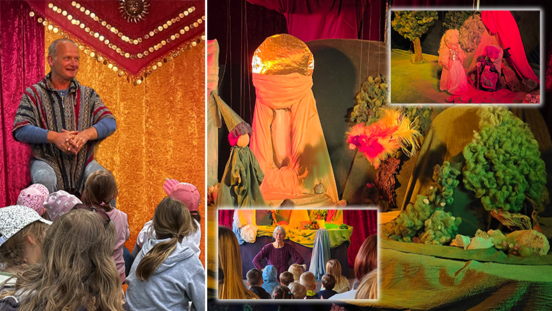 Mini-Märchenfest Erzählbühne und Puppenbühne